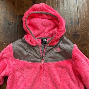 The North Face Bright Pink Fleece Hoodie